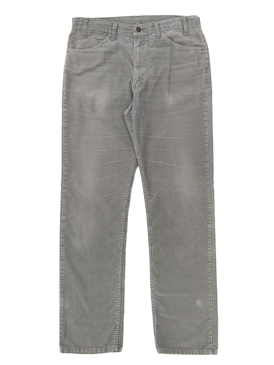 80's Levi's 519 コーデュロイパンツ ライトグレー 表記(36x34) USA製
