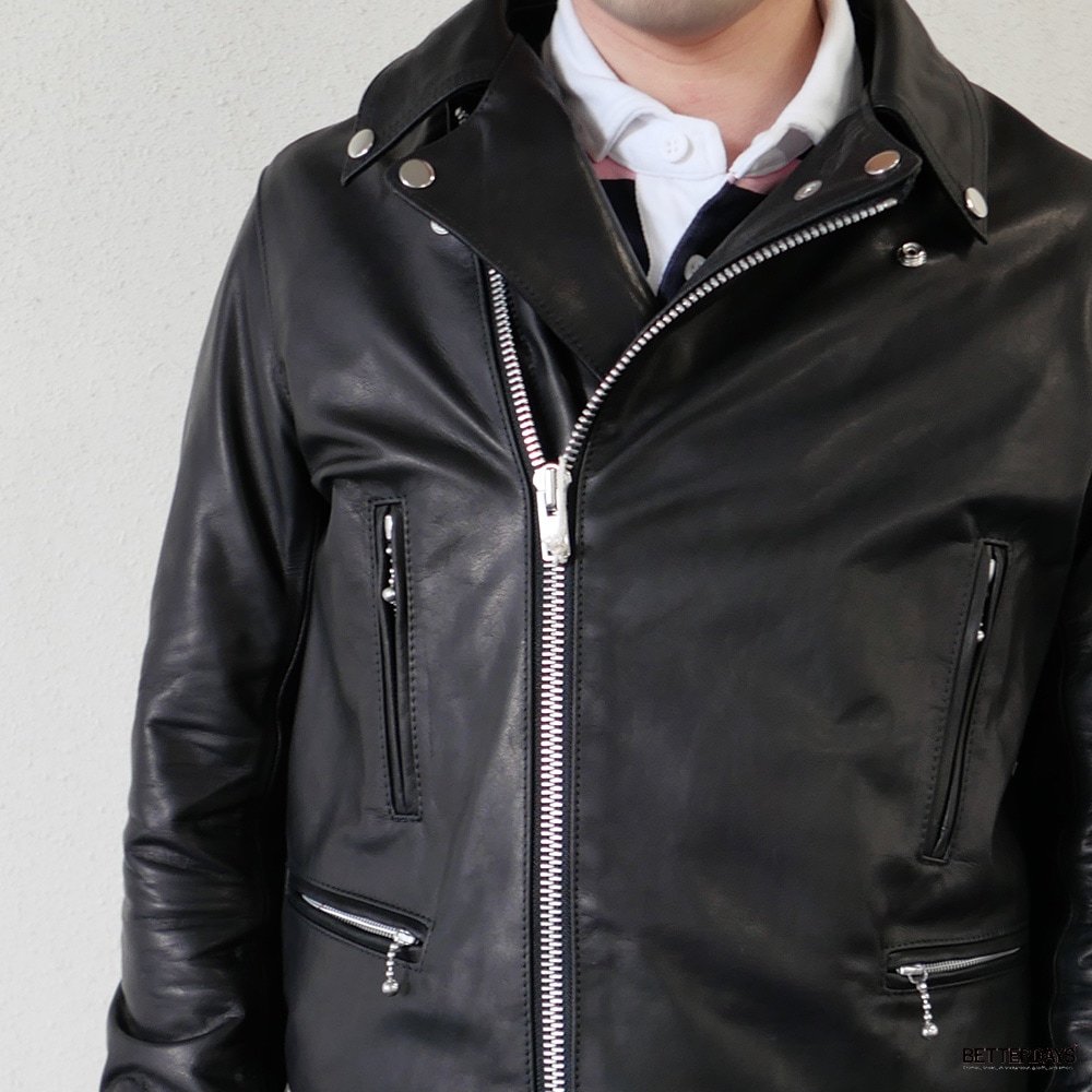 26AW予約26年11月中旬ごろ入荷】ライダース レザージャケット 革ジャン