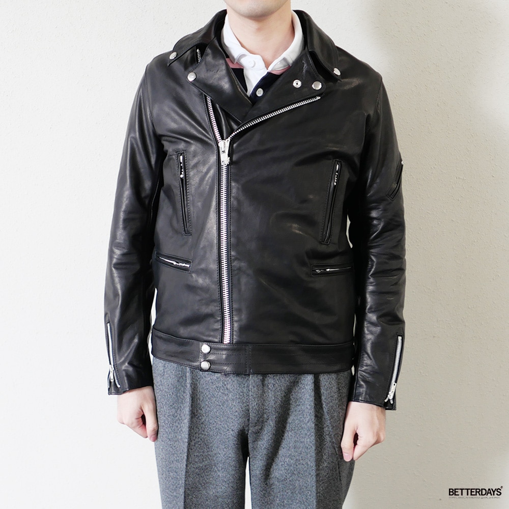 26AW予約26年11月中旬ごろ入荷】ライダース レザージャケット 革ジャン