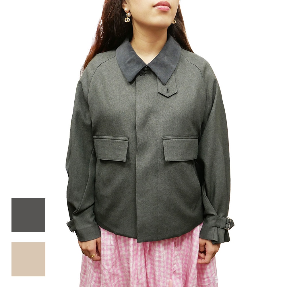 ショートジャケット ラスパー アウター ブルゾン マッキントッシュ