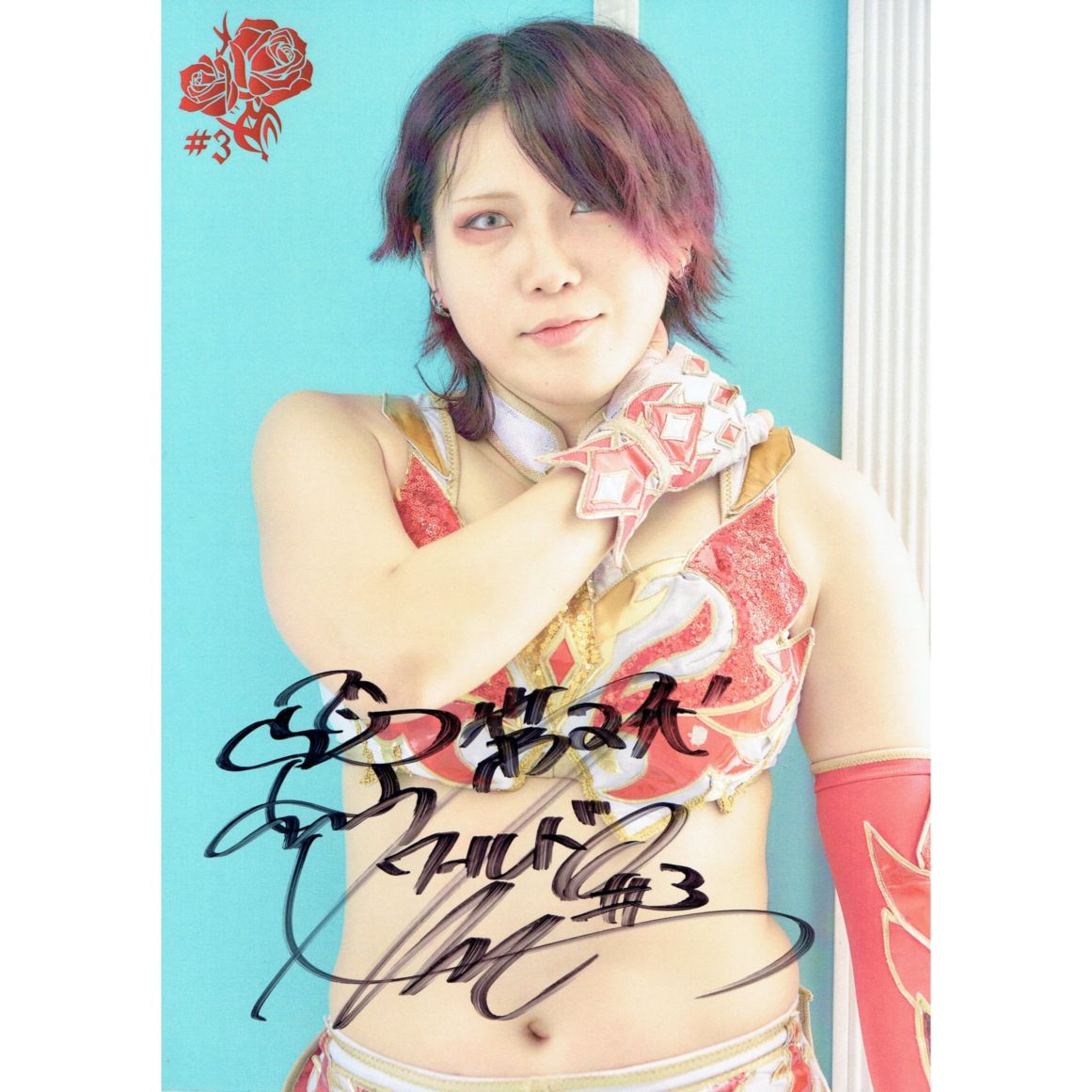 林下詩美 & 青野未来 マリーゴールド アクリルパネル s2 A4サイズ 直筆