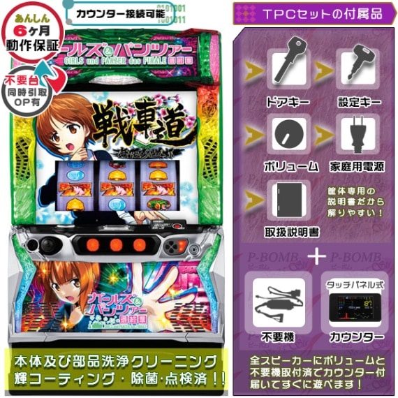 Lガールズ&パンツァー（ガルパン） 最終章 実機 本体 PUSHバイブON