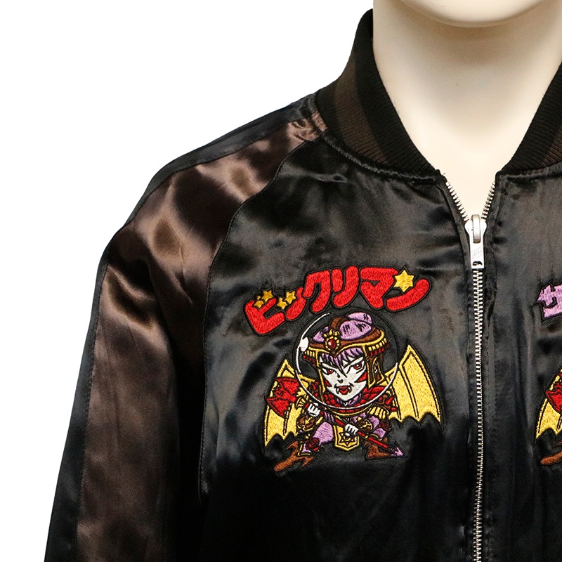 ビックリマン ヘッドロココ × サタンマリア 刺繍 リバーシブル