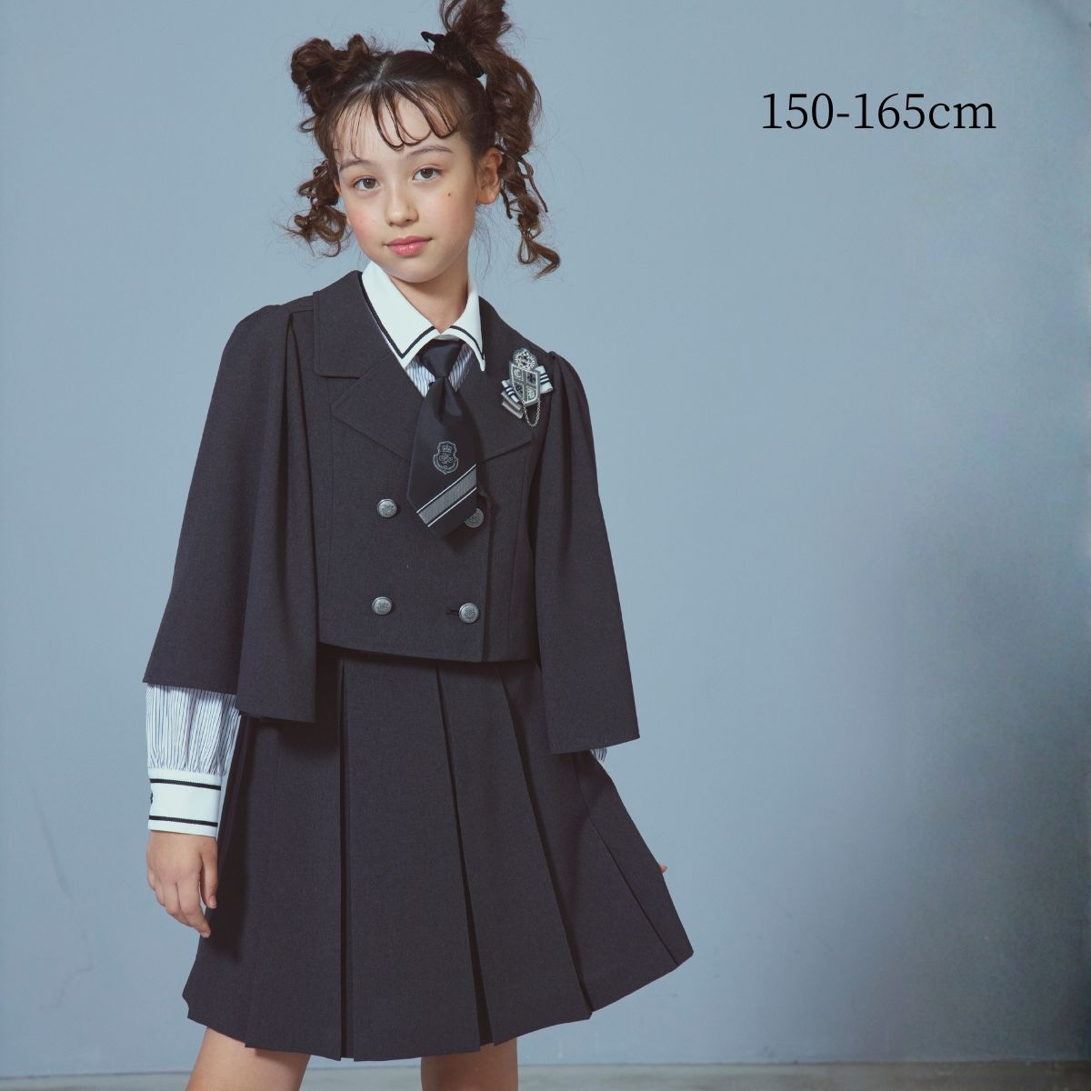 ジュニア】スカートスーツ 150 160 165cm (8601-2501) CHOPIN/ショパン