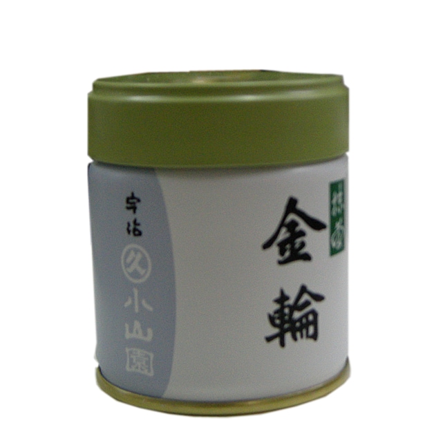 お濃い茶に金輪（きんりん）200g缶：丸久小山園の抹茶 | 抹茶・抹茶