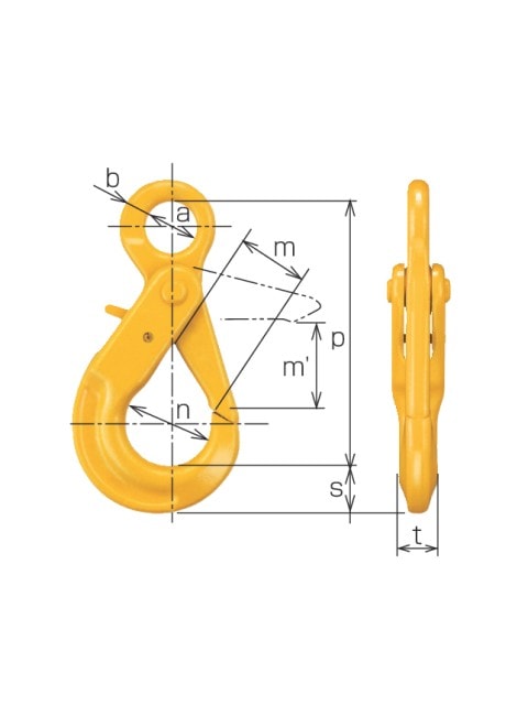 キトー シングルフック HJJ | 吊り具,チェーンスリング,付属部品