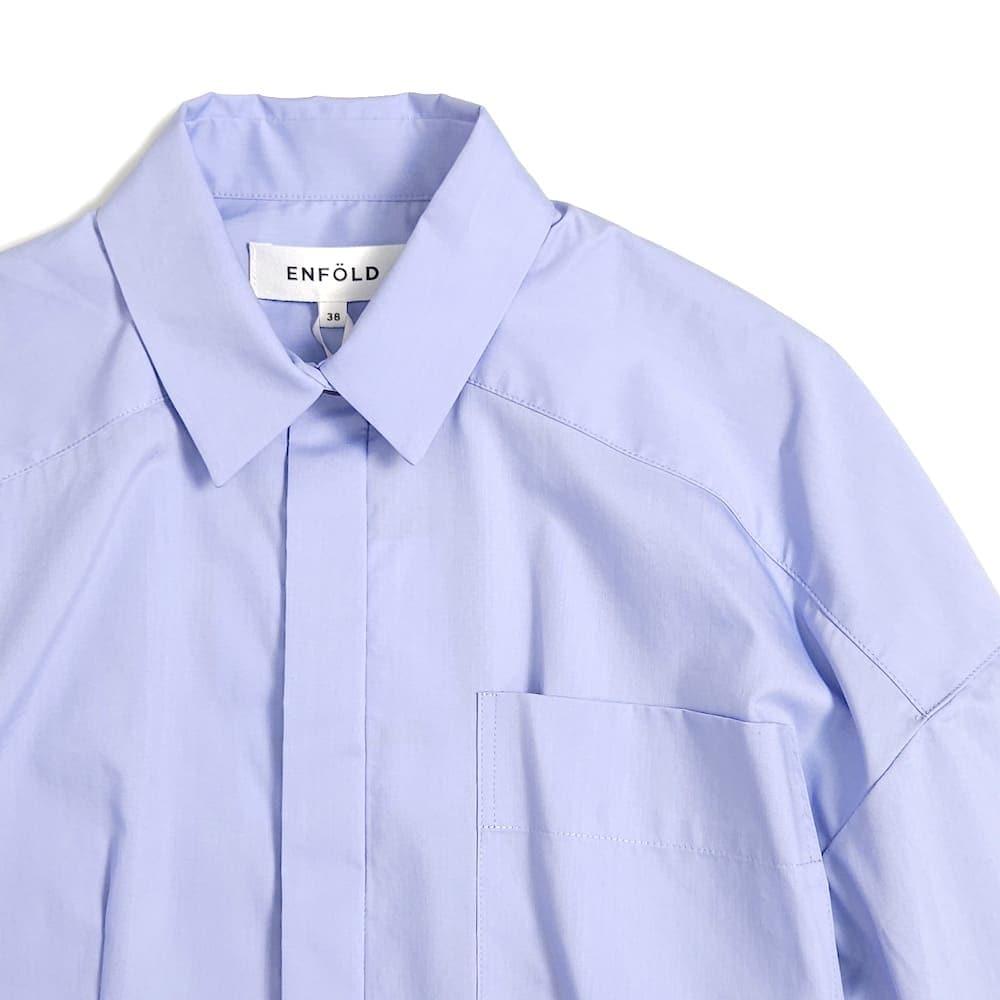 SALE】ENFOLD(エンフォルド) DROP WIDE-SLEEVE SHIRT - COLDBECK