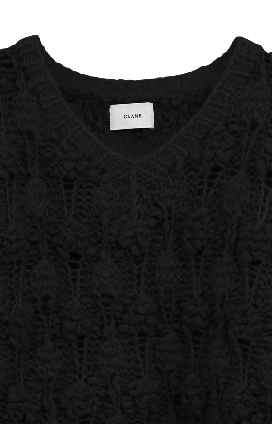 CLANE(クラネ) BUMPY OVER V NECK KNIT TOPS - COLDBECK ONLINE