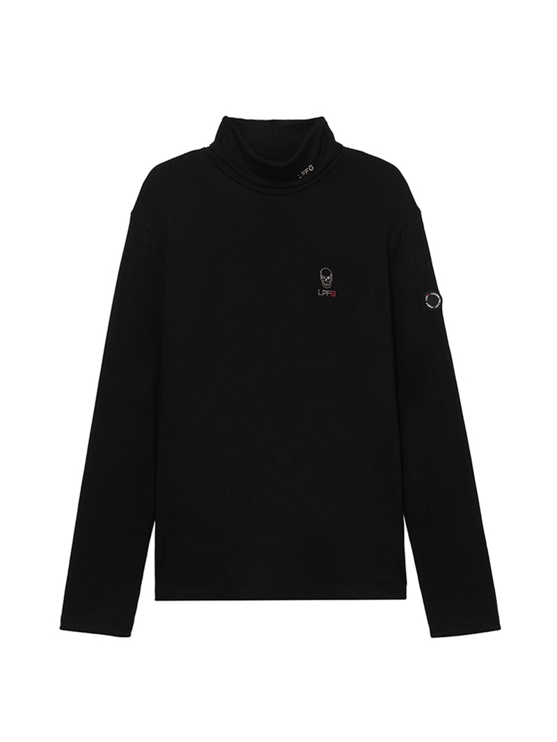 LPFG メンズ モックネック プルオーバー LPFGロゴ |LUCIEN PELLAT