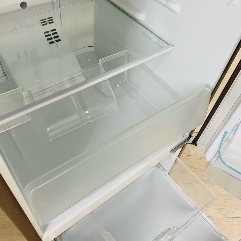 6ヶ月保証付 168L 2ドア冷蔵庫 ブラウン パナソニック 2016年製～2017