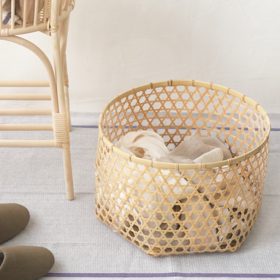 竹のランドリーバスケット （栗山商店） | ラッピング不可 | cotogoto