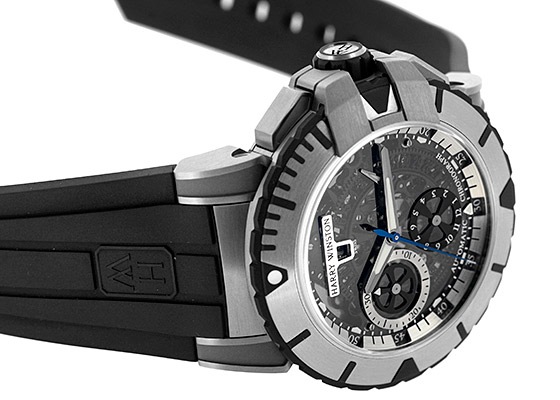 ハリー ウィンストン - オーシャン スポーツ クロノグラフ ザリウム