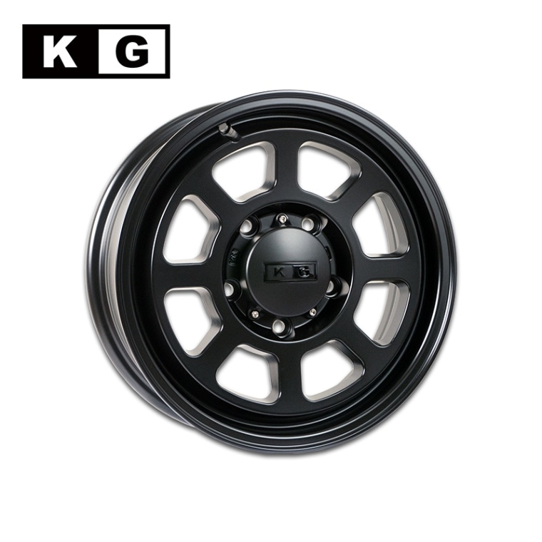1本価格】KG Wheels KW01 16インチ 5.5J +20 5H 139.7 アルミホイール