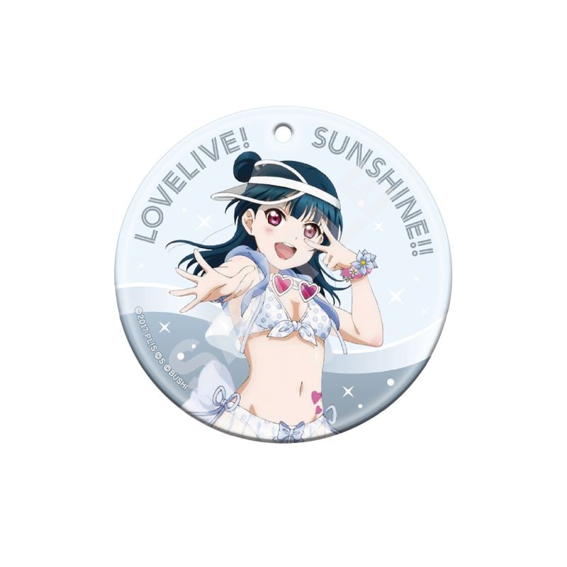ラブライブ！サンシャイン!!』クリアソフトキーホルダー F 津島 善子