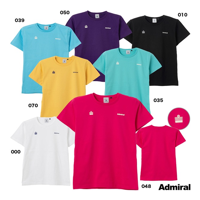 アドミラル Admiralテニスウェア レディス ベーシックTシャツ ANLA401