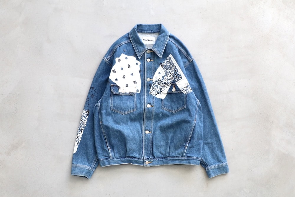 NOMA t.d. (ノーマ ティーディー) “Sign Print Denim Jacket