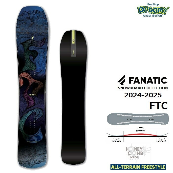 24-25 FANATIC ファナティック FTC POWキャンバー ディレクショナル