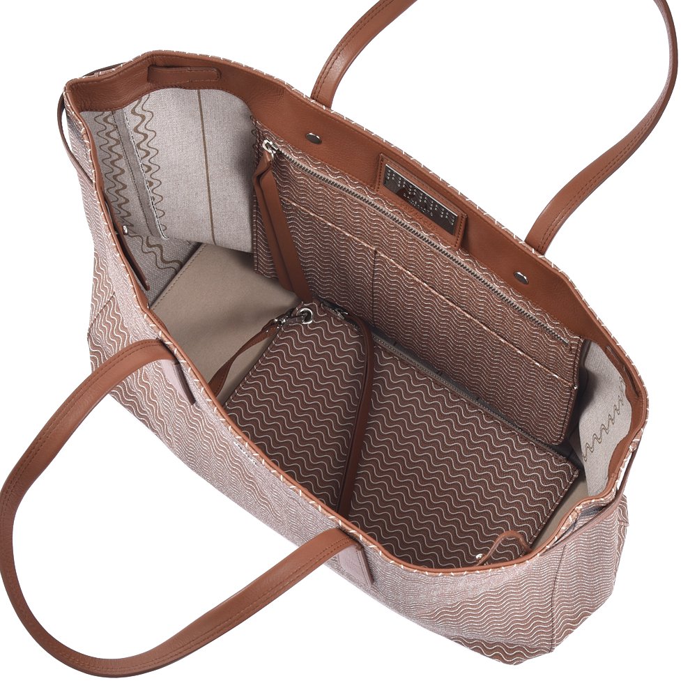 ZANELLATO ザネラート DUO GRAND TOUR BLANDINE GT トートバッグ BROWN