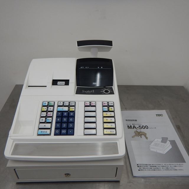 東芝テック 電子レジスター 中古 MA-500 初期化済み | 店舗用品