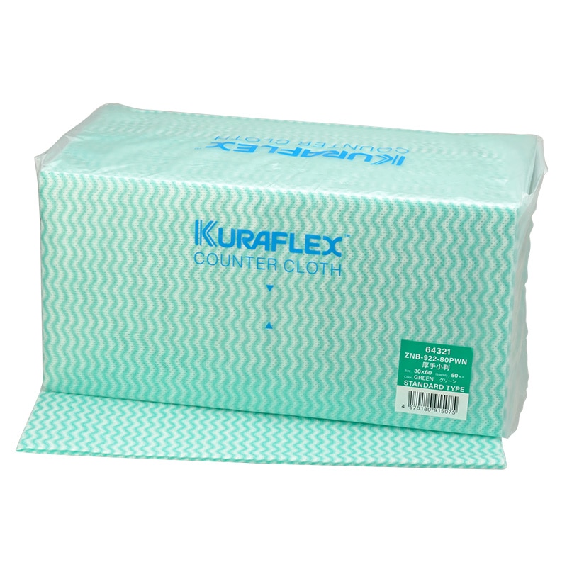 クラフレックス カウンタークロス ZNB-922-80PWN グリーン 80枚