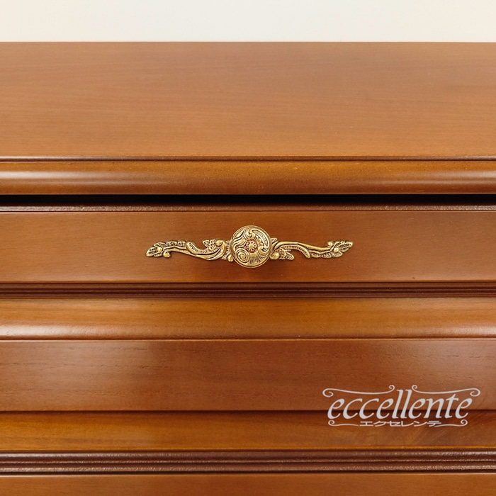 イタリア製 ライティングビューロー 茶｜Writing Bureau - Walnut