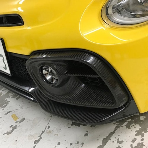 THREEHUNDRED ABARTH（ シリーズ4～）カーボンフォグライトカバー