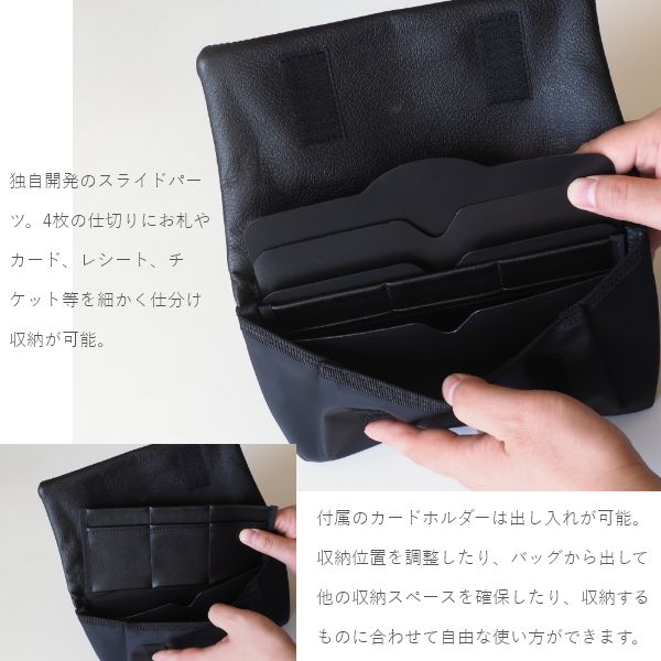 H-K（エイチケイ） 本革 多機能 ミニショルダーバッグ - ボディバッグ