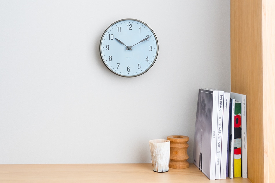 アルネ・ヤコブセン ステーション ウォールクロック（ローゼンダール