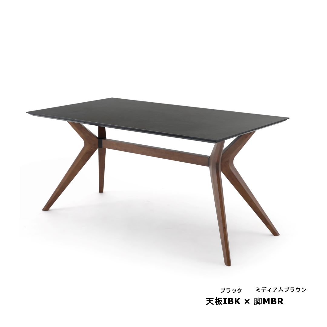 セラミック天板】ダイニングテーブル フェイム 幅150cm・180cm 天然木