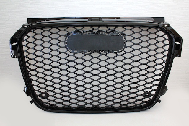 Audi A1 RSスタイル フロントグリル・ブラックフレーム|VW/Audi/Fiat