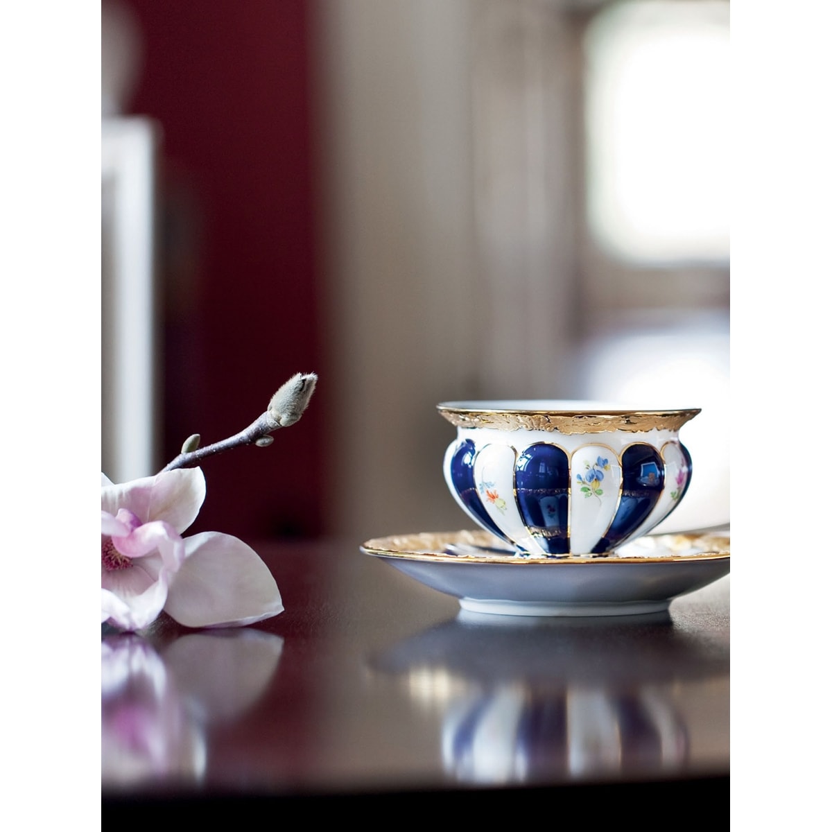 マイセン ティーカップ＆ソーサー 011079/17582 | 宮廷の小花 | ドイツ