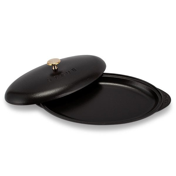 ストウブ 鍋 Staub シャロー オーバルホットプレート 31cm 両手鍋