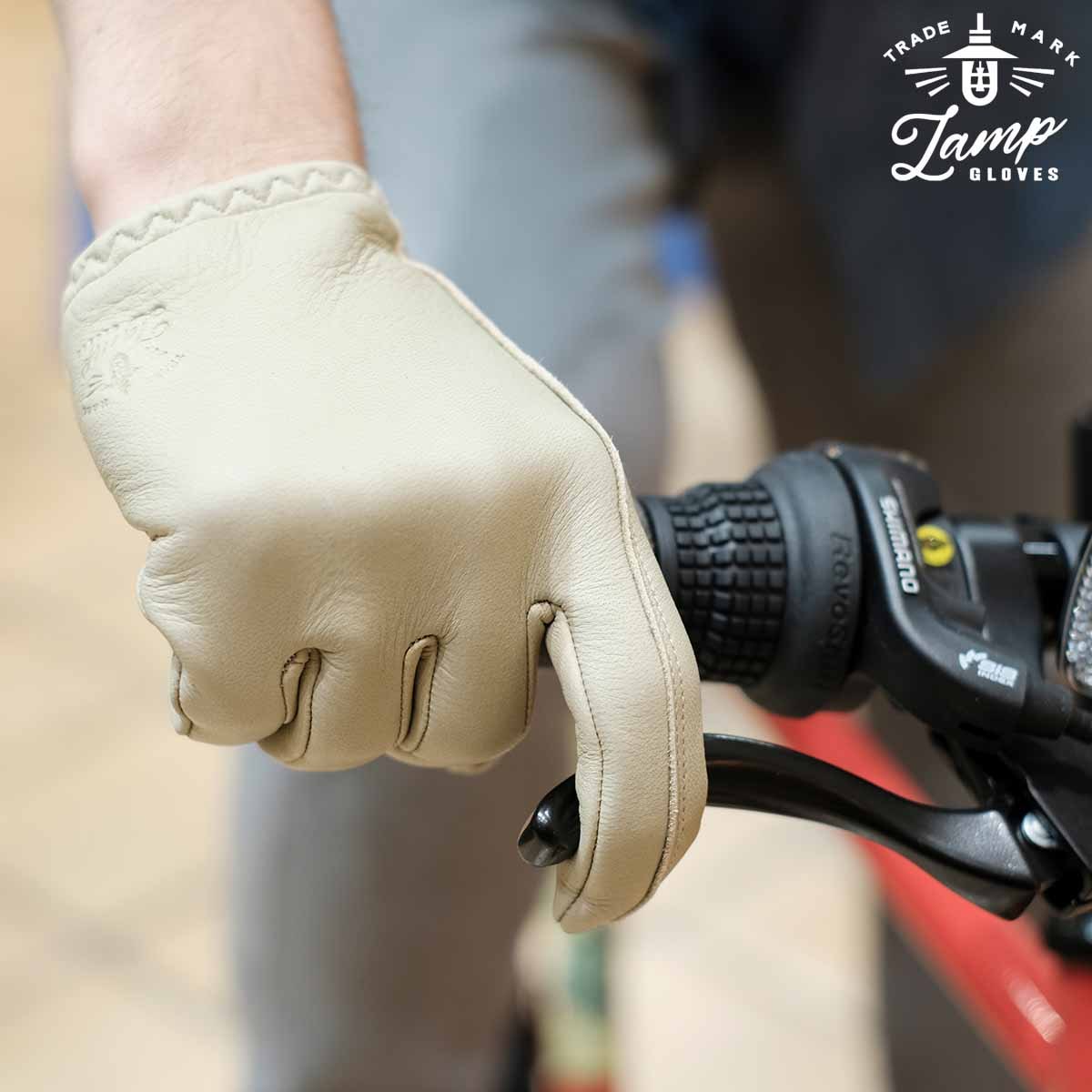 LAMP GLOVES UTILITY GLOVE SHORTY GREIGE ランプグローブス ショー