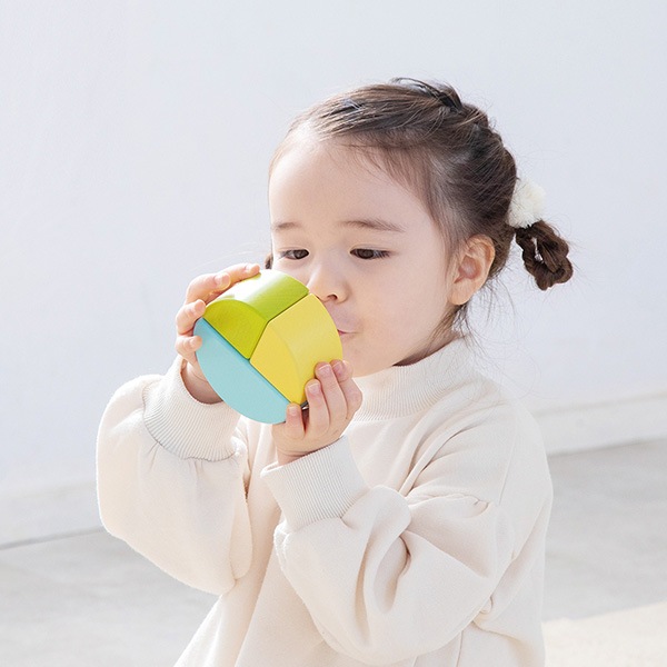 音いっぱいつみき ボリュームセット 音の出る木製積み木 名入れ対応