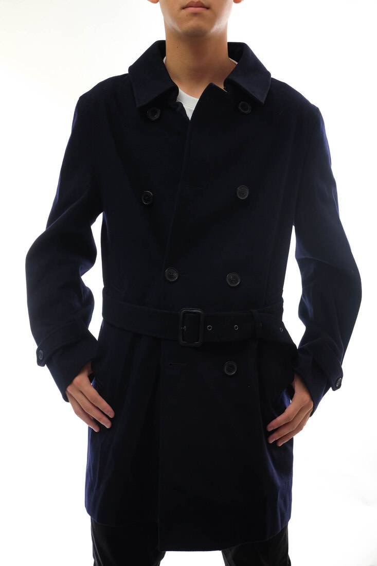 MACKINTOSH GM-005F / マッキントッシュ ダブルブレストベルテッド