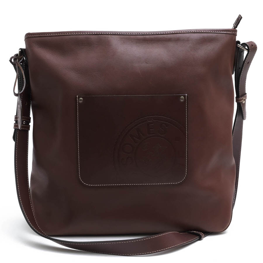 SOMES SADDLE / ソメスサドル フラップ式 牛革 メッセンジャーバッグ