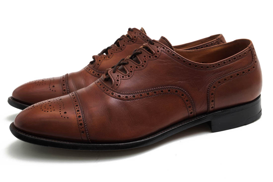 SCOTCH GRAIN 5395 / スコッチグレイン 外羽根フルブローグ イタリア