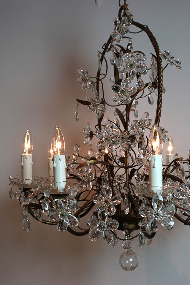 アンティーク フラワードロップシャンデリア 8灯 1330 | 照明