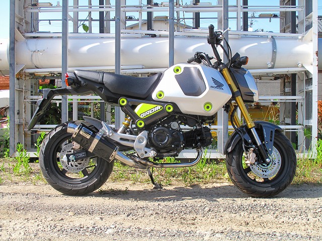 GROM（型式JC92）用 Type666マフラー【政府認証】