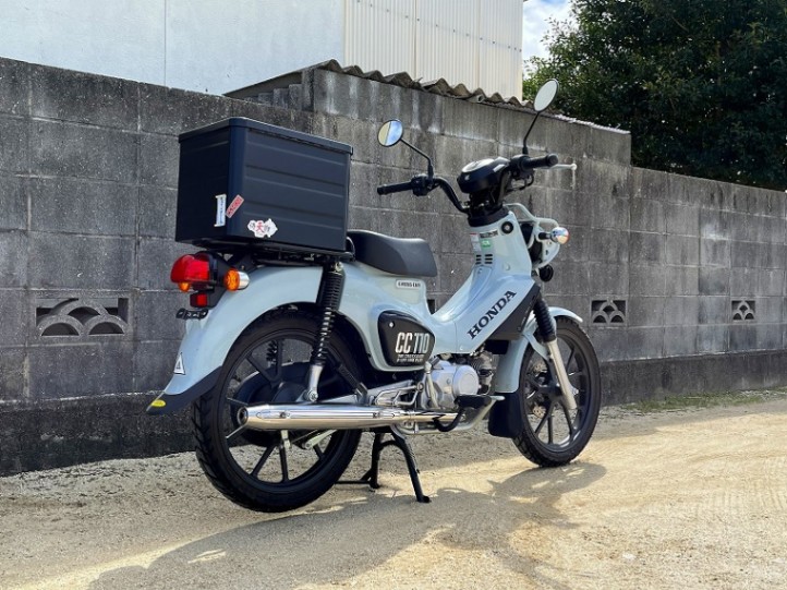 クロスカブ110（JA60）用 ダウンマフラー【政府認証】