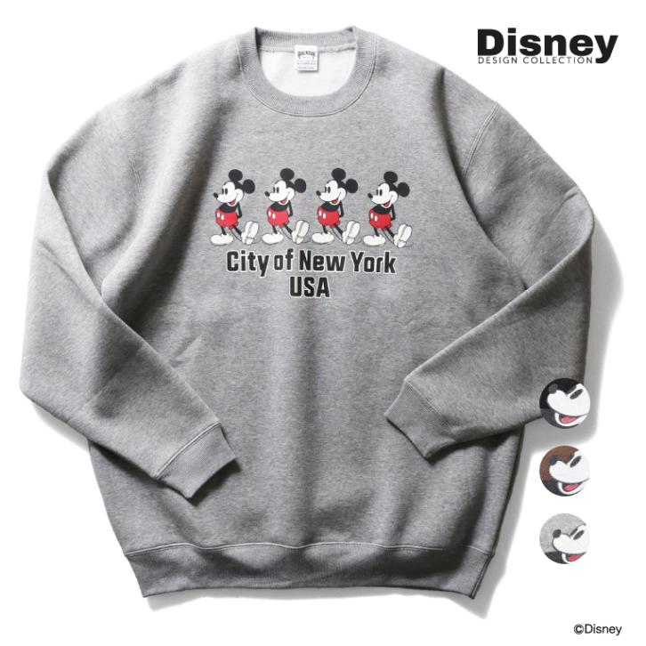 HOUSTON / ヒューストン 22258 【HOUSTON】 MICKEY MOUSE C/N SWEAT