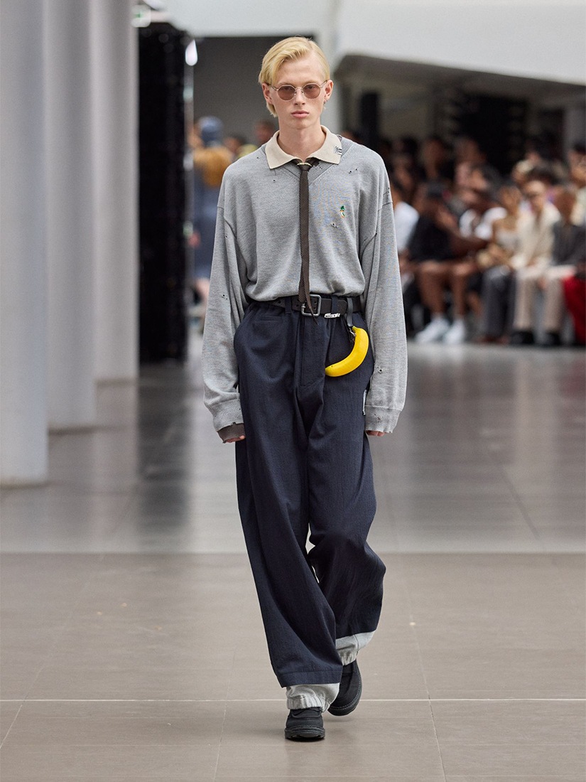 MIHARA YASUHIRO》TRIPLE LAYERED KNIT プルオーバー（セーター