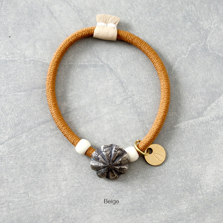 BUTTON WORKS】APOLLO CONCHO HAIR ELASTIC BRACELET マーキュリー