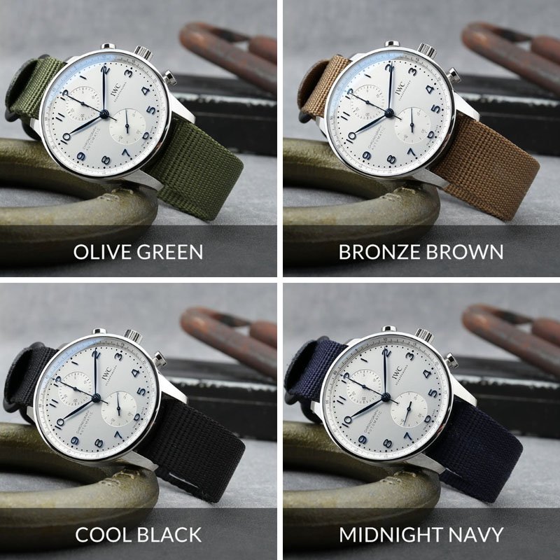 アイダブリューシー IWC 対応】MOD ZULU NYLON STRAP ズールー