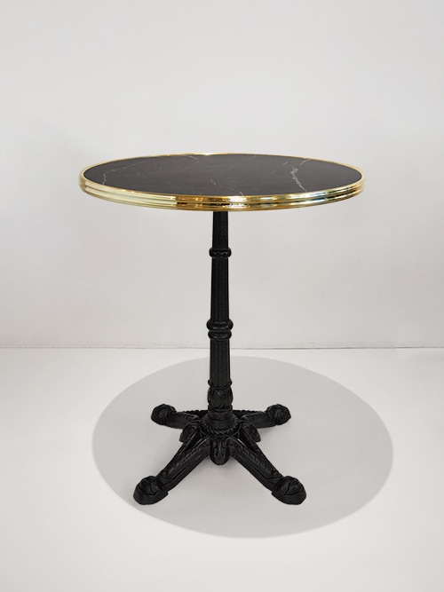 大理石風 マーブル カフェテーブル 60cm｜イデア