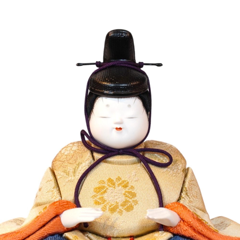 木目込み雛人形】「はる」 五人揃い二段飾り | 幸一光作 ｜雛人形・五