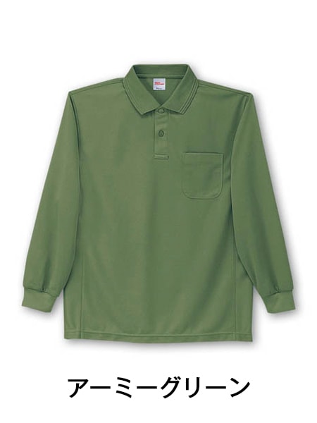 Field Message】 47654 吸汗速乾長袖ポロシャツ [通年]通販ページ