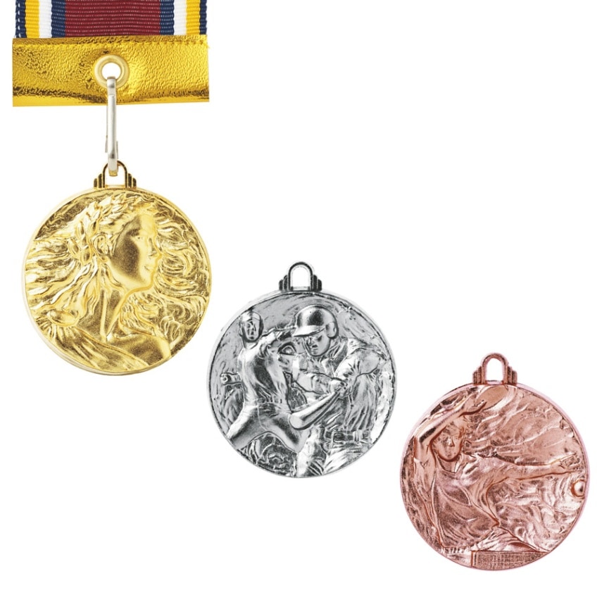 ダイナミックメダル JP-MY-8448,8449（Φ40mm）※ユニセフ寄付対象商品