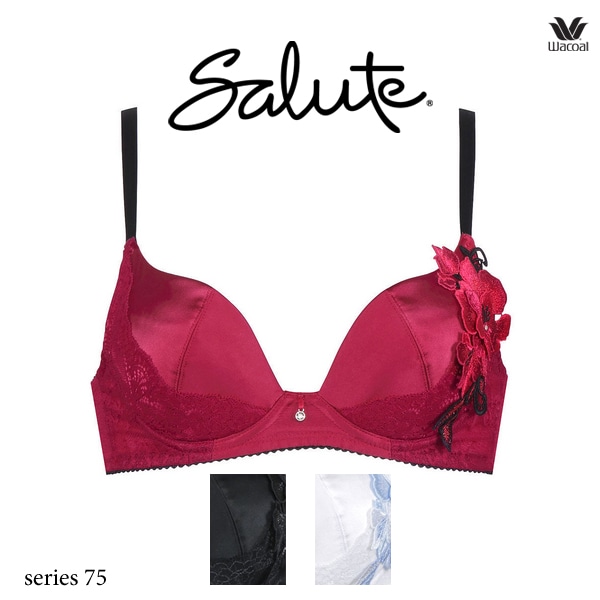 ワコール サルート 75G ブラジャー BTJ475 3/4カップワイヤー VIVA