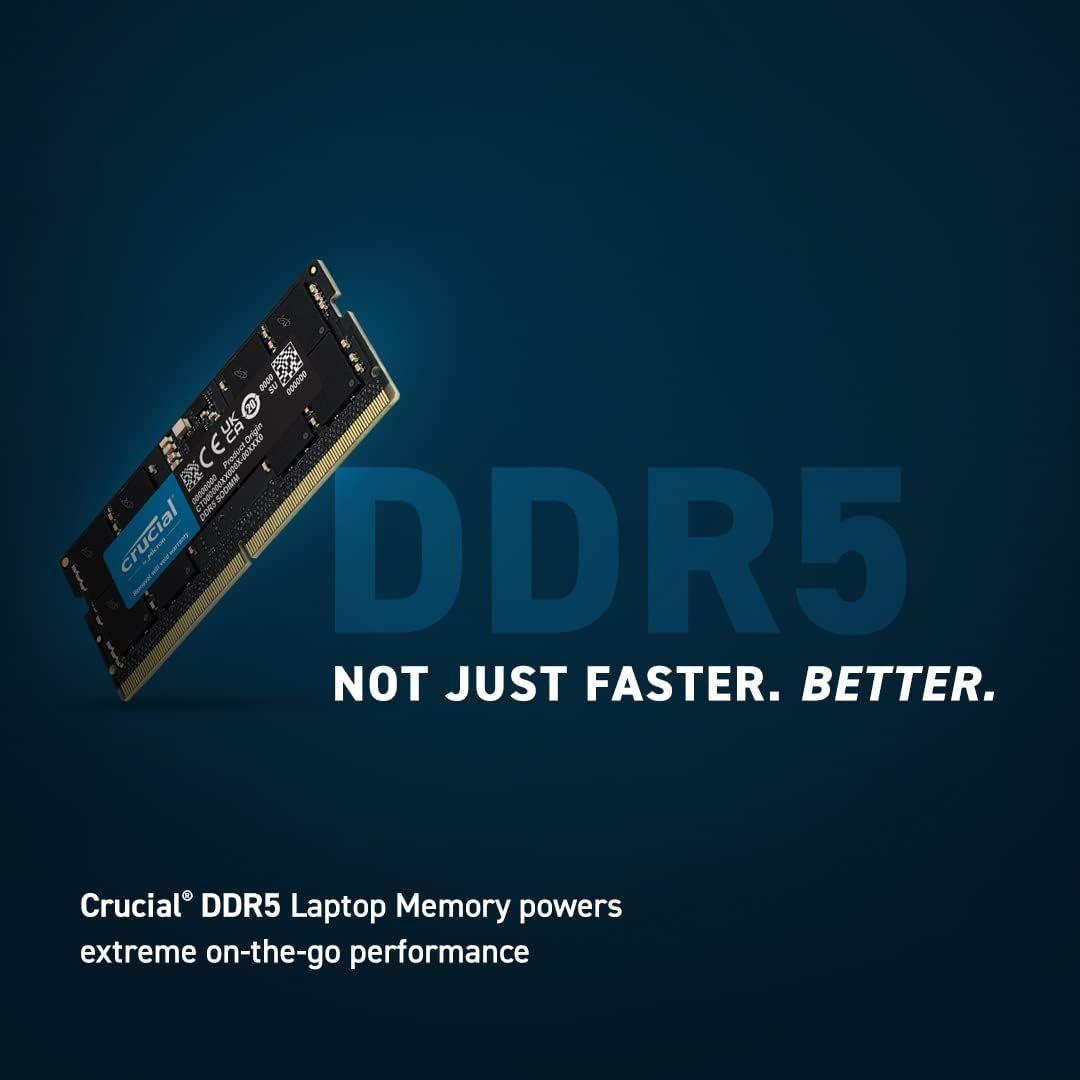 Crucial ノートPC用増設メモリ 64GB(32GBx2枚) DDR5 4800MT/s(PC5